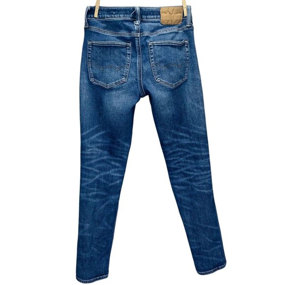 American Eagle Mens AirFlex + Slim Fit Jean Stretch Denim Med Wash 28x30 - Picture 6 of 13